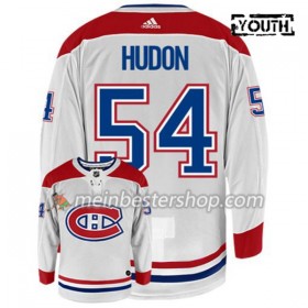 Montreal Canadiens CHARLES HUDON 54 Adidas Weiß Trikot Authentic - Kinder